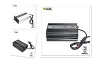 Ładowarka akumulatorów LiFePO4 58.4V 10A z wejściem PFC na całym świecie 110 - 230Vac