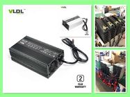Ładowarka akumulatorów litowych 48 V 10 A Uniwersalna czarna obudowa z wejściem PFC 110-230 Vac